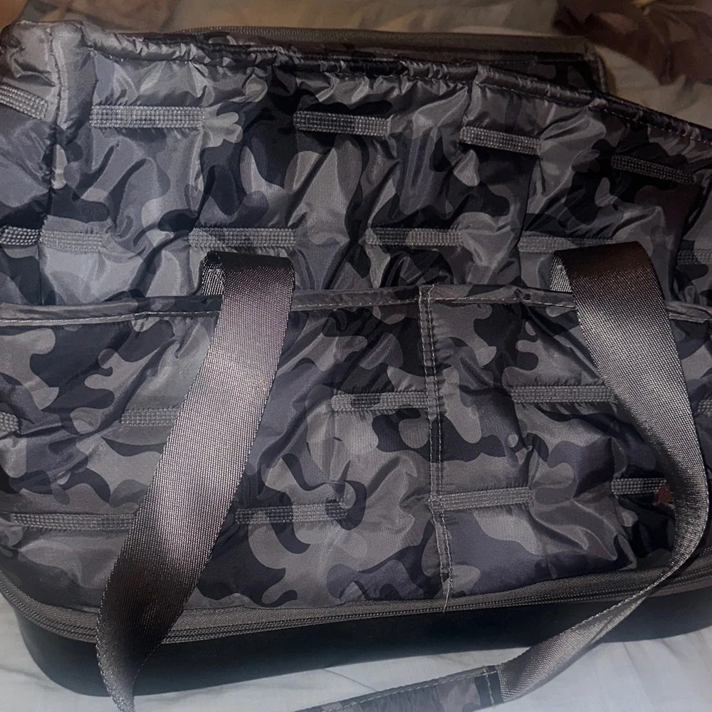 Camouflage Gray dog carrier Bag